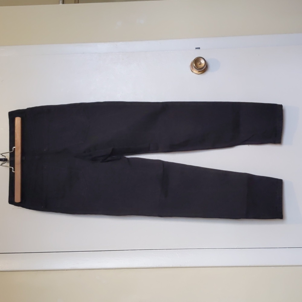 Topshop Black Mom Jeans, high waisted, size 25,